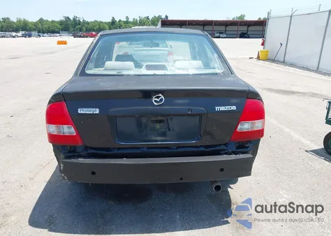 2000 Mazda Protege Es from USA, damaged, VIN JM1BJ2210Y0216272